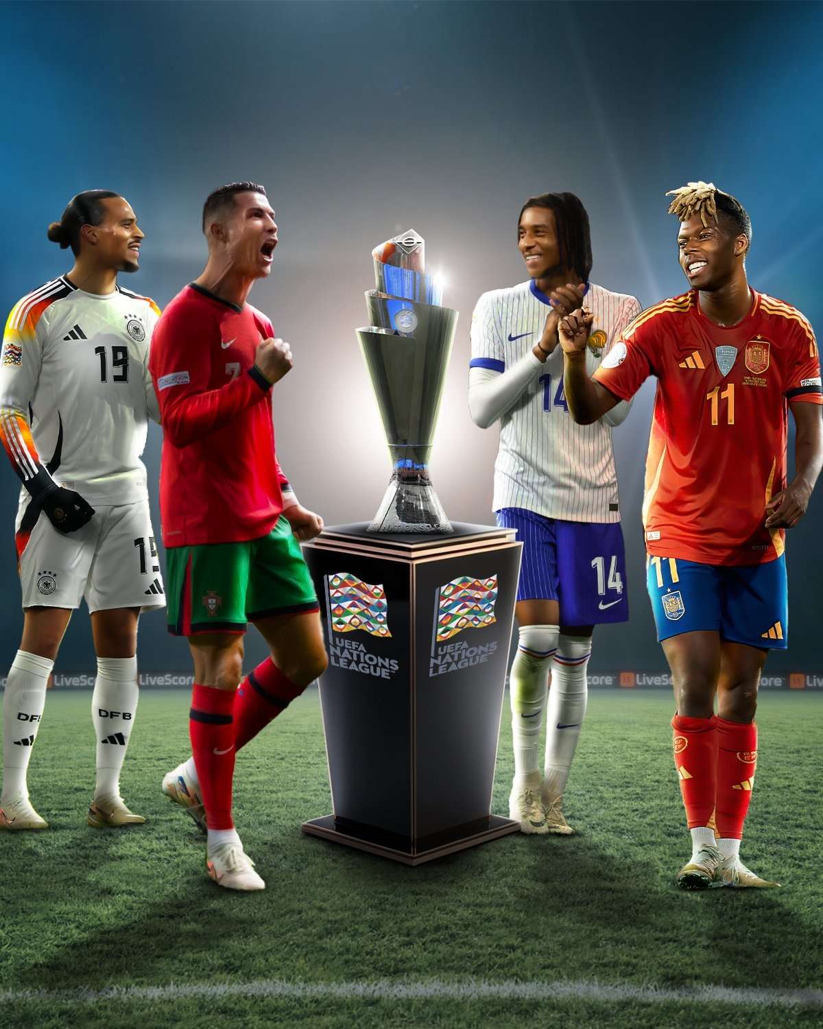 -欧国联赛全力以赴，赛场风云莫测